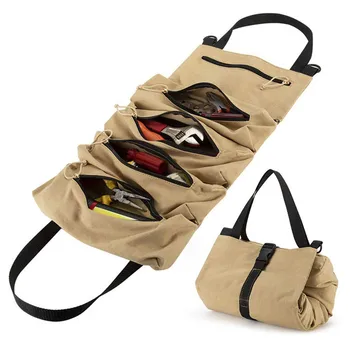 1 Adet Araba Aracı Roll Up Çanta Tuval Depolama Taşıyıcı Kılıfı Araçları Tote Sling Tutucu Arka Koltuk Organizatör Erkek çanta Toptan