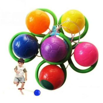 1 Adet Çocuk Renkli Atlama Topu Atlama İpi Topu Atlama İpleri Spor Salıncak Topu Oyuncaklar Oyun Alanı Spor Kitleri Açık Eğlenceli Oyuncak