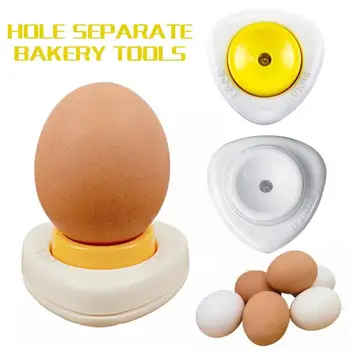 1 pc Emniyet Kolayca Yumurta Piercer Deler Yumurta Yumurta Pieker Araçları Mutfak Yemek Pişirme Otomatik Kesici Bar Yumurta Z2E5