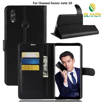 10 adet / grup Huawei Y9 Lychee Litchi cüzdan deri telefon kılıfları için Huawei onur 10i 20i 8C enjoy 9 Y7 Y6 Y5 başbakan pro 2019