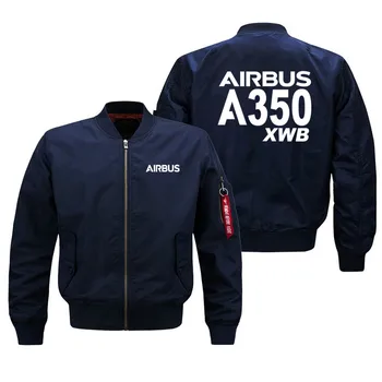 2022 Uçuş Ma1 Bombacı Ceketler Erkekler için A350XWB Pilotlar Uçak Yeni Erkek Giyim Askeri Dış Giyim Erkek Ceket Ceket Elbise