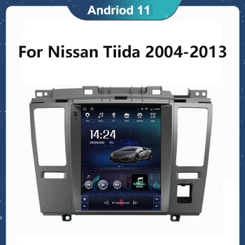 2G 32G Android 11.0 Akıllı Araba Radyo Video Oynatıcı Nissan Tida 2004-2013 İçin Otomatik BT Multimedya GPS Stereo 2 din HİÇBİR DVD