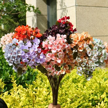3 çatal Epifani yapay çiçek ev düğün parti dekorasyon yol rehberi bitki çiçek dıy aranjman malzemesi