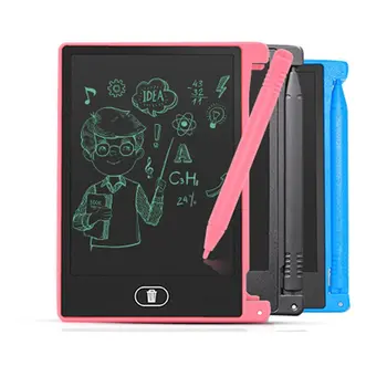 4.4 İnç Elektronik Çizim Kurulu LCD Ekran yazma tableti Dijital Grafik Çizim Tablet Elektronik El Yazısı Pad Kurulu + Kalem