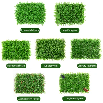 40x60cm Yapay Yeşil Bitki Çim Halı Ev Bahçe Duvar Peyzaj Yeşil Plastik Çim Zanaat Ofis İç Dekorasyon