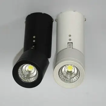6 ADET Toptan 10 W/15 W COB LED ray lambası Spot Duvar Lambası Spot Takip AC110V / AC220V-240V Yenilik ışık Yeni Varış