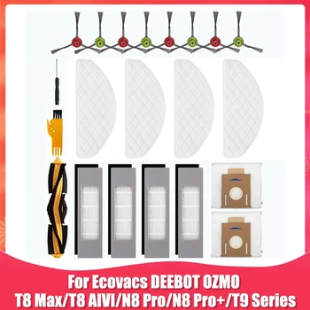 Aksesuar Kiti Değiştirme Ecovacs DEEBOT OZMO T8 AIVI / T8 Max / N8 Pro / N8 Pro + robotlu süpürge