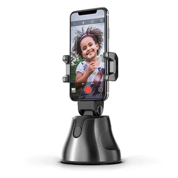 Akıllı Gimbal Yüz İzleme kamera tripodu Otomatik Takip Selfie Robot Kameraman desteği Ios ve Android Telefon için Vlog Canlı