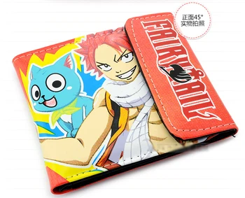 Anime Peri Kuyruk Sihirli İşareti Cüzdan Natsu Anime Çanta