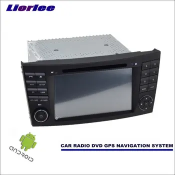 Araba Android Navigasyon Radyo Stereo CD DVD Oynatıcı GPS Navi Ekran Multimedya Mercedes Benz CLK Sınıfı W209 2005-2006