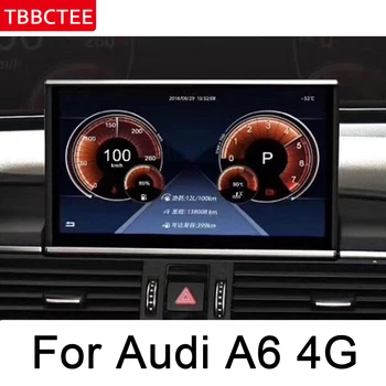 Audi için A6 A7 2011~2018 MMI IPS Android 6 + 128G Araba Multimedya Oynatıcı GPS Navigasyon Orijinal Tarzı HD Ekran WiFi Kafa ünitesi harita