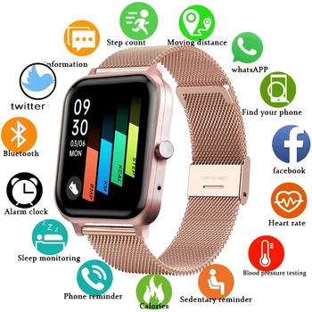 Bluetooth Çağrı Akıllı İzle Kadınlar Tam Dokunmatik Bilezik Spor İzci Kan Basıncı Xiaomi Akıllı Saat Erkekler Smartwatch GTS 2