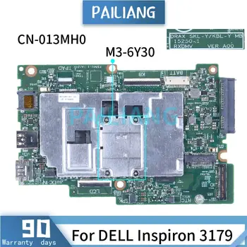 DELL Inspiron 3179 M3-6Y30 Dizüstü Anakart anakart 013MH0 LA-E372P SR2KN 4GB DDR3 Test TAMAM
