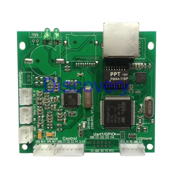 Dijital IP Ağ Yayın Ses Çözme Modülü EA2101 Ağ Yayın Sistemi Uzaktan Amplifikatör İşlemci