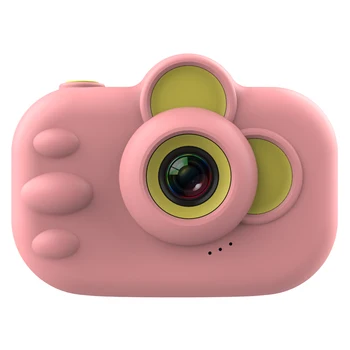 ET02 çocuk kamera fotoğraf çekebilir çocuklar dijital oyuncak kamera,1080p HD kamera oyuncak çocuk doğum günü hediyesi kız erkek