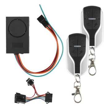 Elektrikli Scooter Anti-Hırsızlık Cihazı titreşimli alarm Sistemi Su Geçirmez Destek Araç Arama Fonksiyonu Dualtron 36-72V
