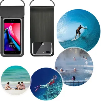 Evrensel Su Geçirmez Telefon Kılıfı için Xiaomi Poco C31 PocoX3Pro F3 M3 X M C 31 3 LG X y 2LG X 2 M Yüzme Dalış Şeffaf Çanta