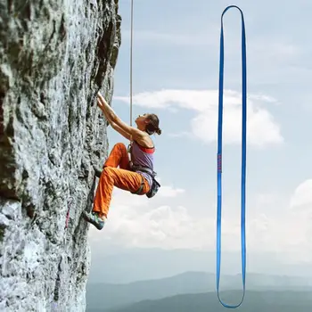 Evrensel Tırmanma Kemer Çok Fonksiyonlu Naylon Kaya Tırmanışı Hızlı Beraberlik Sling Halat Yoga Sling Tırmanma Halat