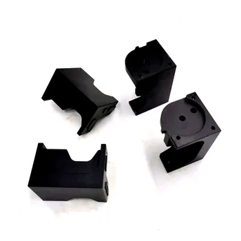 Funssor 4 adet Trident 3D yazıcı metal alüminyum ayak köşeleri A / B siyah renk