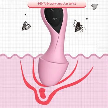G-spot Masaj Vibratör Kadınlar İçin Süper Yumuşak Takılabilir Vibratör Mantar Kafa 10 hız Klitoris Stimülatörü Mastürbasyon Seks Oyuncak
