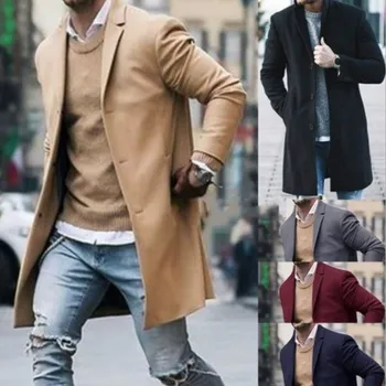 HİRİGİN Yeni Erkekler Casual Slim Fit Uzun Kollu Örme Hırka Yün Ceket Adam Moda Sokak Giyim Karışımları Suit