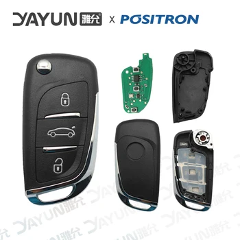 JUHUİ Modifiye katlanır araba anahtarı KD-B11 Pozitron Esnek Alarm Düğmeleri Yeni ve Eski Hat Ate 293 300 330 360 Ücretsiz Kargo