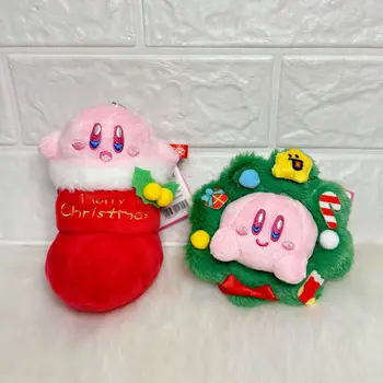 Karikatür Anime Yaratıcı Noel Yıldız Kirby Serisi Noel Çorap Noel Ağacı Kolye Oyuncak Sevimli Bebek Hediye