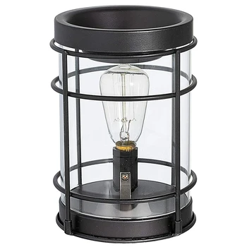 Klasik ışık ampul elektrikli mum ısıtıcı, retro erime balmumu lamba tütsü balmumu ısıtma elektrikli tütsü brülör ABD Plug