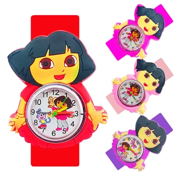 Kız Stilleri Çocuk Çocuklar Kuvars bilek saatleri Renkli Viraj Tokat Kayış Çocuk İzle Kız Erkek Noel Partisi hediyelik saat