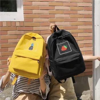 LENLEI 2019 yeni Kolej okul çantası kadın çantası Kore Harajuku ulzzang çantası vahşi basit çanta sokak trend Sen paketi
