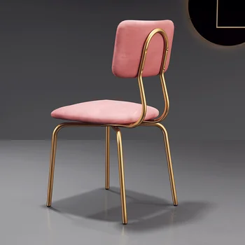 Makyaj İskandinav Sandalyeler Vanity Modern Salon Tabure Eğlence Oturma Odası Sandalyeleri Tasarımcı Tembel Kanepe Nordico Kütüphane Mobilyaları LSL40XP