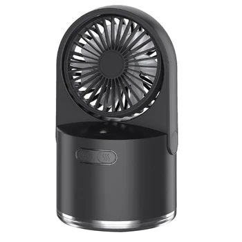 Masa Misting Fan, Kişisel Soğutma Mister Fan İle 300ML Büyük Su Deposu, USB Şarj Edilebilir Su Püskürtme su buharlı vantilatör