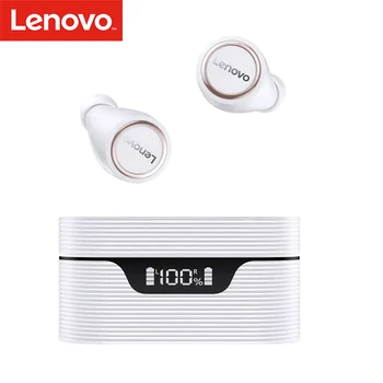Orijinal Lenovo LivePods LP12 TWS Kulakiçi BT5. 0 Kablosuz stereo kulaklıklar IPX5 Su Geçirmez Spor Kulaklık HiFi mikrofonlu kulaklık