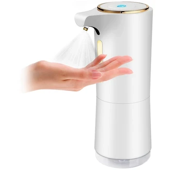 Otomatik Fotoselli Alkol Dağıtıcı Fotoselli Sabunluk püskürtme makinesi 300Ml Şarj Edilebilir Sabunluk