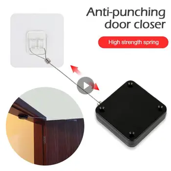 Punch-ücretsiz Otomatik Sensör Kapı Closer Otomatik Olarak Kapanır 800g Çekme Otomatik Kapı Closer İçin Uygun Sürgülü Kapı Cihazı