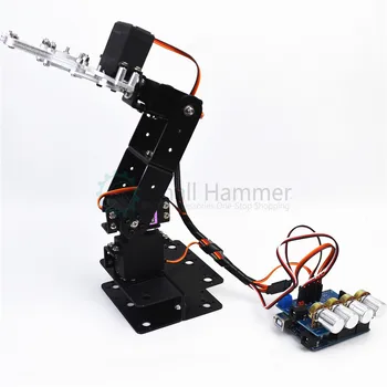 SNAM5300 4dof alüminyum robot kol DIY robotik pençe arduino kiti