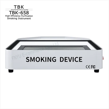 Sigara Enstrüman TBK - 658 Küçük ölçekli Yüksek Verimli Sigara Enstrüman Hava Temizleyici 958 M Lazer Makinesi Özel Sigara Tabanı