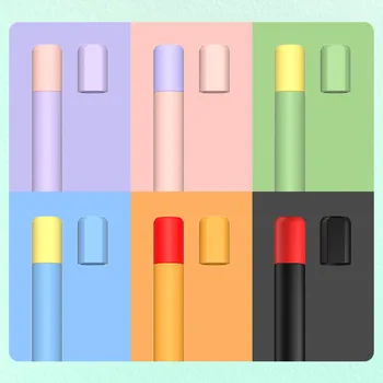 Silikon Akıllı Kalem Kapağı İçin Uyumlu Xiao mi Pad 5 Kalem Ucu Kapağı Tablet Dokunmatik Kalem Stylus Koruyucu kılıf Kapak anti-kayıp