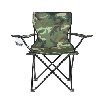 Taşınabilir Katlanır Balıkçılık Sandalyeler Kol Dayama ile Hafif kamp sandalyesi yumuşak koltuk dış mekan mobilyası