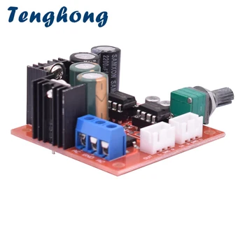Tenghong NE5532 Preamplifikatör Kurulu Çift Op Amp Preamplifikatör Modülü Çift AC10V-16V İçin Ses Denetleyicisi İle güç amplifikatörü DIY