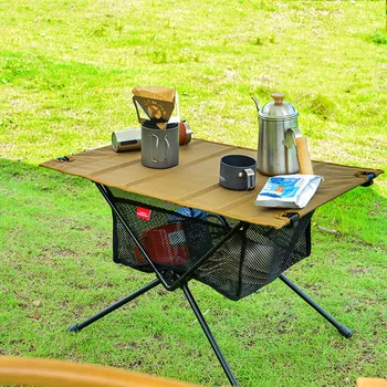 Turizm ve Kamp Oturumları Katlanır Masa Piknik Balıkçılık Yemek Masaları Taşınabilir Katlanabilir Masa bahçe mobilyaları Setleri