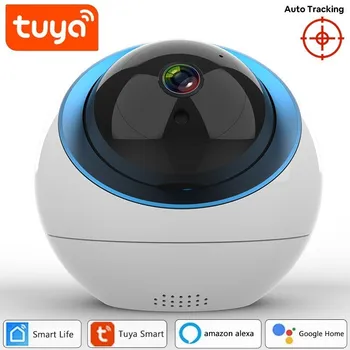 Tuya Akıllı Yaşam 720 1080P IP Kamera 2MP Kablosuz WiFi Güvenlik Gözetleme CCTV Kamera Bebek Monitörü Google Ev Asistanı Alexa
