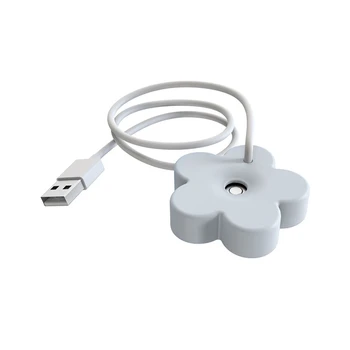 USB Taşınabilir Mini Kişisel Nemlendirici Küçük Serin Sis Dilsiz 8 H Otomatik Kapanma Nemlendirici Ev Ofis İçin