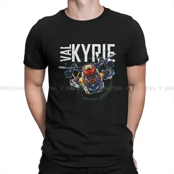 VALKYRİE Uçan Hipster Tişörtleri Apex legends Yıldız Savaşçısı Oyunu Erkek Grafik Saf pamuklu üst giyim T Shirt O Boyun