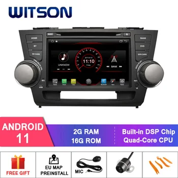 WITSON Android 11 GPS NAVİGASYON SİSTEMİ İçin Araba Multimedya Oynatıcı Stereo AutoAudio GPS Navigasyon DVD Video Carplay