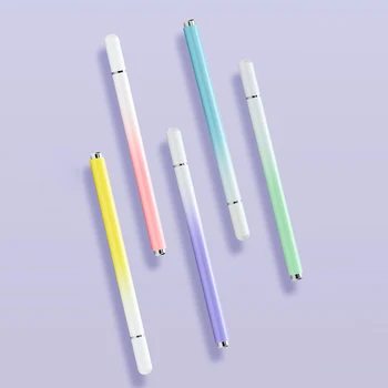 WK5000 Kapasitif Ekran Dokunmatik Kalem Degrade Renkli Dokunmatik Ekran cetvel kalemi Tablet Cep Telefonu için Hassas Pürüzsüz Kalem