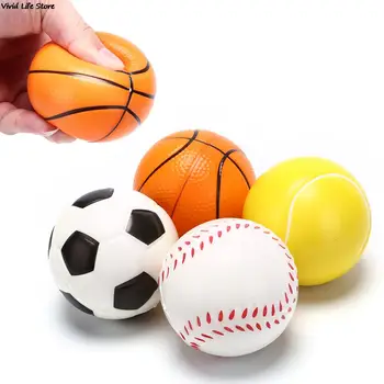 el futbol egzersiz yumuşak elastik sıkmak stres rahatlatıcı topu masaj oyuncakları