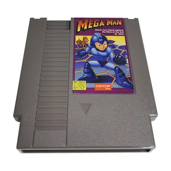 megaman1-Oyun Kartuşu Konsolu Tek kart 72 Pin NTSC ve PAL Oyun Konsolu