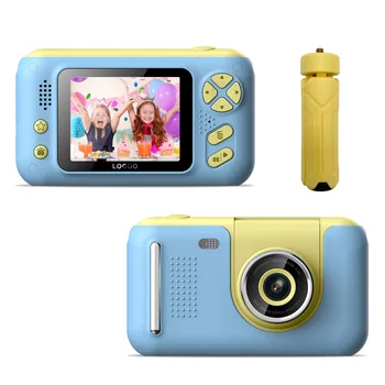 Çocuk Çocuk Kamera Mini Eğitici Oyuncaklar Çocuklar İçin Bebek Hediyeleri doğum günü hediyesi dijital kamera 1080P Projeksiyon Video Kamera