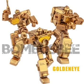 【Stokta】 Aksiyon Figürü Robot NewAge H22G Altın Göz Reflektör Altın Sürüm Robot Oyuncaklar Hediye Modeli Çocuk PVC Dönüşüm